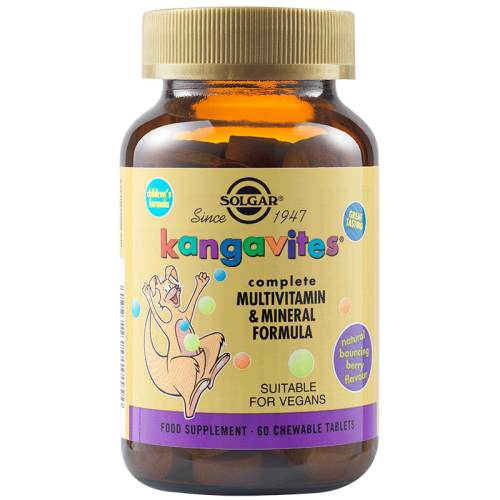 KANGAVITES COMPLETE MULTIVITAMIN & MINERAL от Solgar - 60 chewable tablets